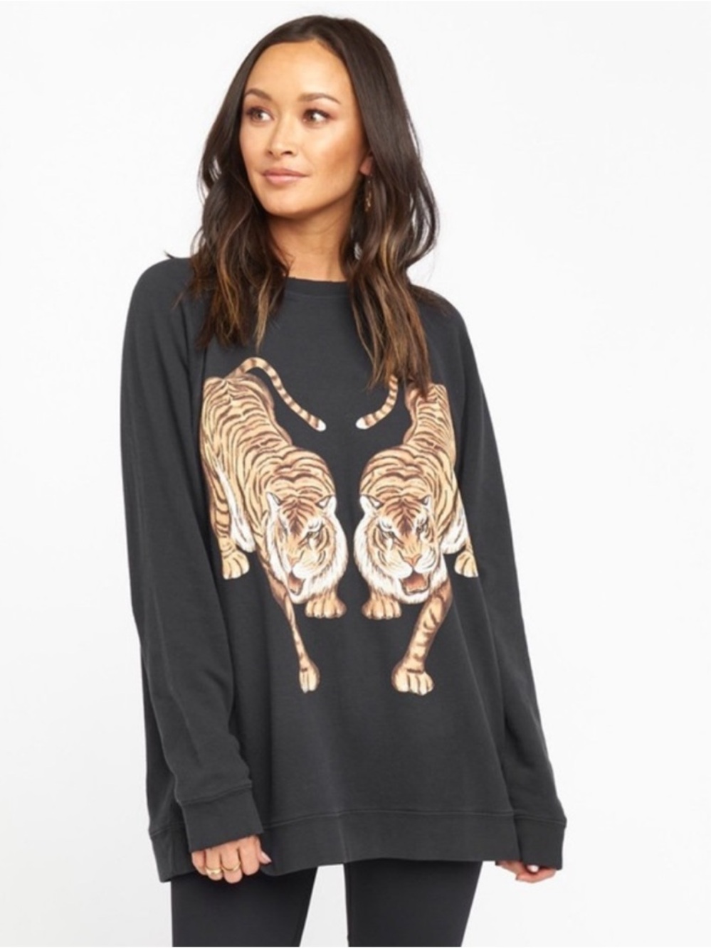 Show Me Your Mumu Simon Dancing Tigers Sweatshirt - Picture 5 of 5